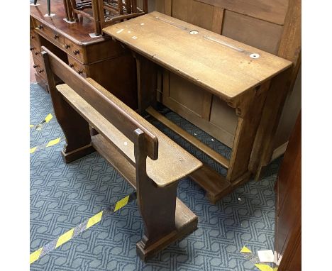 SCHOOL DESK &amp; BENCH