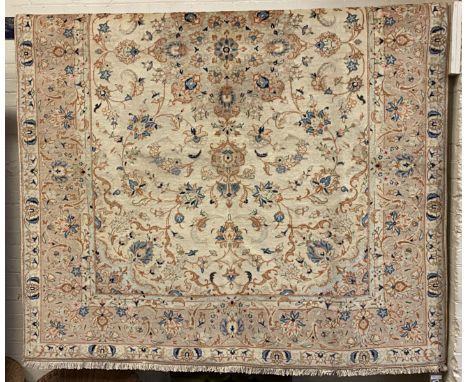 FINE NORTH EAST PERSIAN MESHED CARPET 295CMS X 200CMS