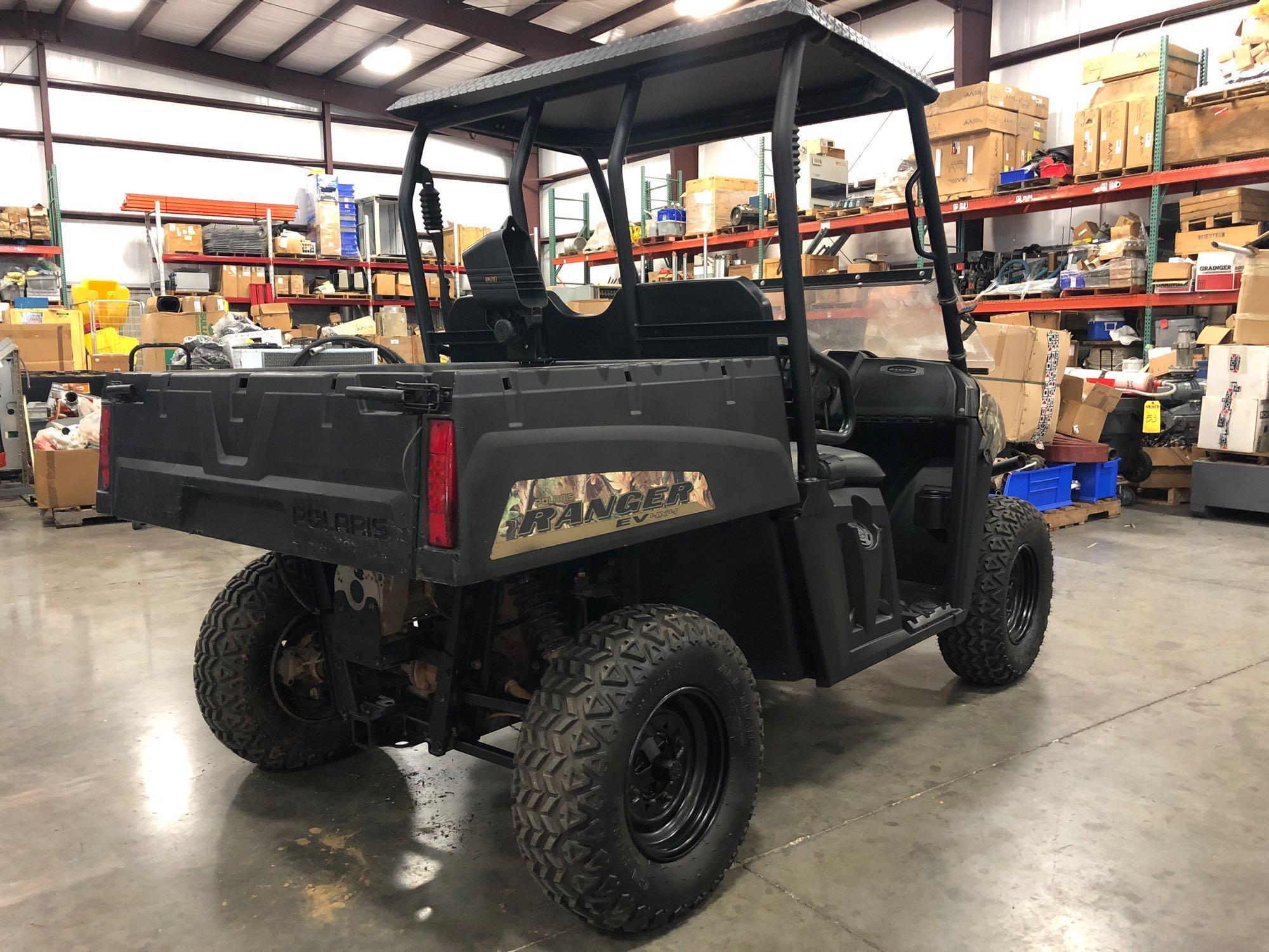 2013 POLARIS RANGER ATV W/ DUMP BED, 4X4, ELECTRIC(HUNTERS UNIT), GUN ...