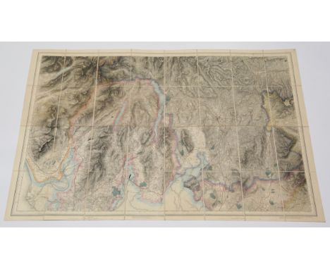 Edward Stanford (publisher) - Ordnance Survey of England and Wales, a part set of eighty-six 19th century engravings, the maj