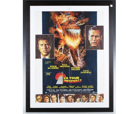 20th Century Fox and Warner Bros (publishers) - 'La Tour Infernale', (The Towering Inferno French Movie Poster), offset litho