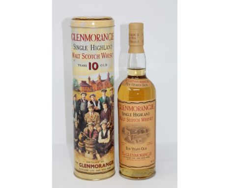 Glenmorangie - Single Highland Malt Scotch Whisky, aged 10 years, 70cl, in presentation tube.