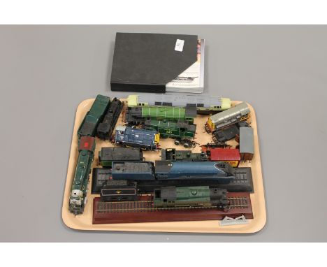 A collection of model locomotive engines, tank locomotives, examples of Lima, Hornby etc. (Q)