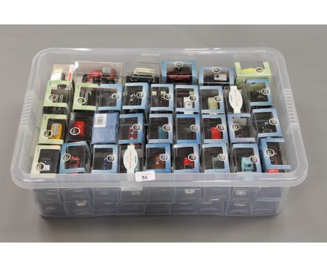 A box of Oxford Automobile model vehicles, all parts boxed. (Q)
