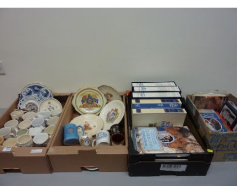 Paragon China George VI and Queen Elizabeth coronation plate, other Royal commemoratives and ephemera, and Kitchener and Bade