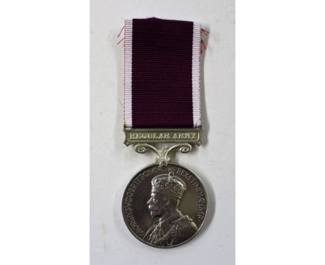 A George V Army Long Service medal to 7253687 Crp. G.R.Bellerby