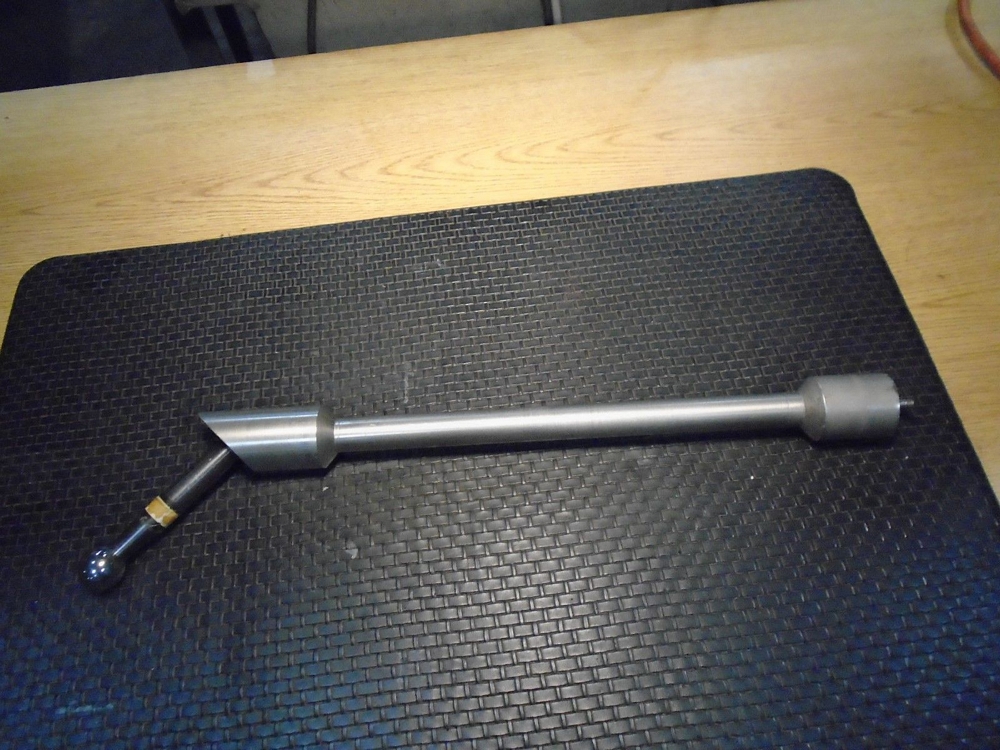 CMM Probe Calibration Sphere 30mm ball dia x 22” High Stock 9639 R