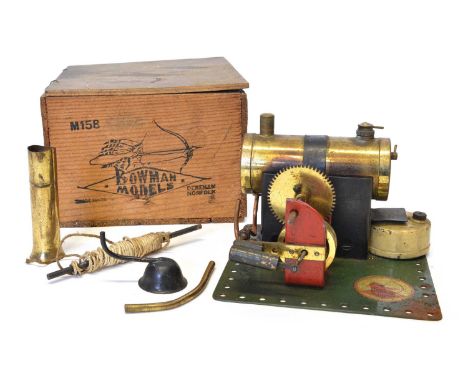 Bowman Models M158 steam engine Bowman Models, Dereham, M158 steam engine in original wooden box