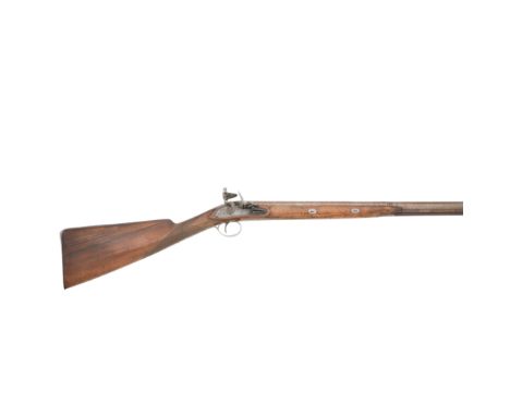 A 13-Bore Flintlock Sporting GunBy Joseph Manton, London, No. 1420 For 1801Reconverted from percussion, with rebrowned twist 