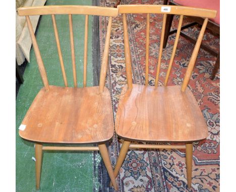 A pair of Ercol style kitchen chairs (2)