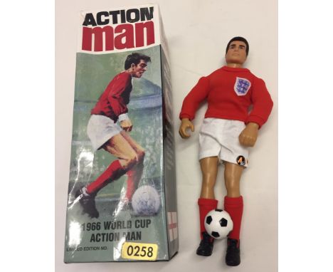 A Ltd Edition 1966 World Cup Action Man. 30th Anniversary Issue #258/1000.  