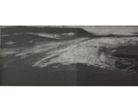 Jason Hicklin (b.1966), a signed and limited edition etching with aquatint titled 'Eynhallow Sound'. 24/30 framed and glazed.