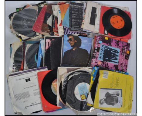 A collection of vinyl 45rpm singles mainly from the 1970's and 1980's to include Marillion, Generation X, The Style Council, 