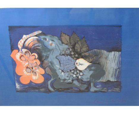 CERI RICHARDS (1903-1971) Blossom, lithograph, signed and dated, Pl.23 1/2 x 31 in . Provenance: Goldmark Gallery, Uppingham 