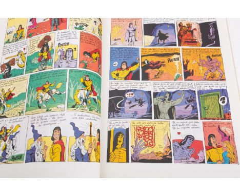 GOTTLIB, Marcel and Rene Goscinny. Les Dingodossiers, Neuilly-sur-Seine: Dargaud 1980, original pictorial boards (light bumpi