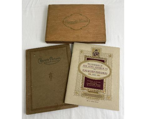 3 vintage Cigarette card Albums containing various cards by Will's, Players, De Reszke and Ogdens. Lot includes John Player's