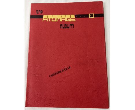 The Atomage Album, John Sutcliffe - Rare vintage specialist catalogue showcasing a selection of custom made leather &amp; vin