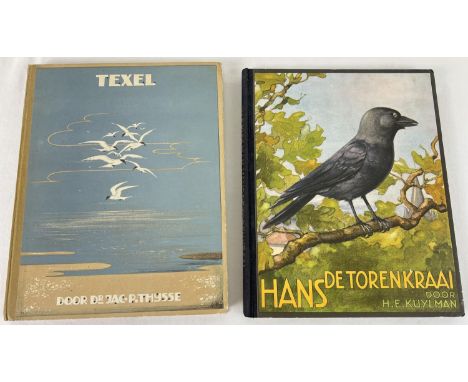 2 vintage 1920's &amp; 30's Dutch collectors card albums - complete. Verkade chocolate &amp; biscuit company Hans The Tower C