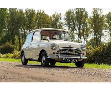 Registration - 905 SCVChassis No. - A-A2S7S-348259M.O.T. - July 2025Odometer - 51,815This rare example of Austin’s Mini Super