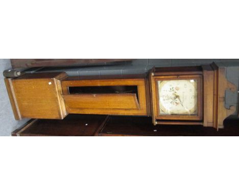 An early 19th century oak longcase clock with a painted dial, to a 30 hour movement by Jones of Kidderminster  