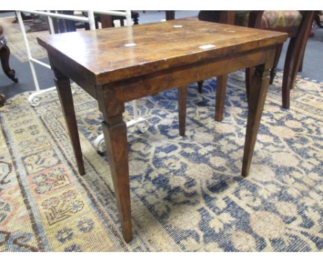 A trunk and a small occasional table (2)  