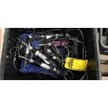 (6x) Hios ASG CL-6500 Electric Screwdrivers w/ (6) Hios CLT-50 Power Supplies