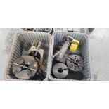 (2) Bins of Assorted Positioners