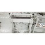 Chicago 24" Manual Press Brake, Model BB2