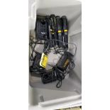 (6x) Panasonic 2.4V Cordless Electric Screwdrivers w/ (4) Battery Chargers