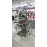 Bridgeport J-Head Milling Machine, 1-1/2 HP, 230V/460V, 3-Phase, S/N J-154275, w/ Acu-Rite 200S Read