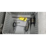 Bin of (4) Assorted Reversible Tapping Attachments