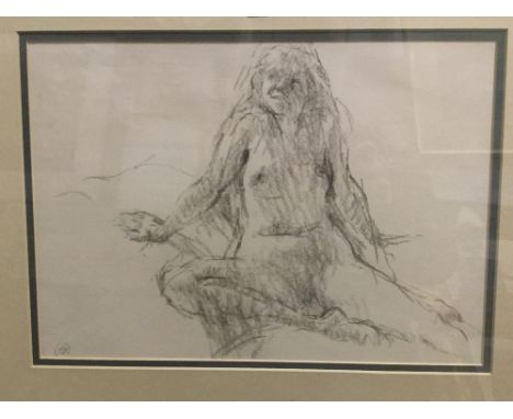 After BERNARD DUNSTAN (1920-2017) British, Australian Model, lithograph, signed with monogram within the plate, framed and gl