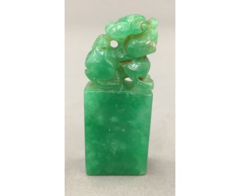 A jade seal