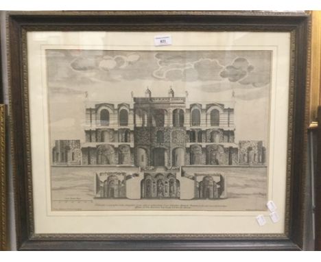 GIOVANNI FRANCESCO VENTURINI (1650-1710) Italian, After GIOVANNI FRANCESCO GUERNIERO (1665-1745) Italian, Architectural Study