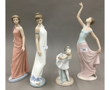 Four Nao figurines