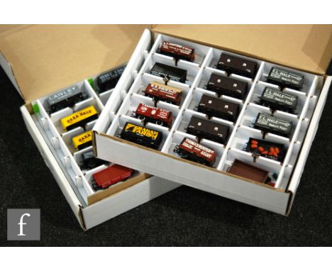 A collection of 60 items of OO gauge rolling stock by Hornby, Bachmann, Dapol, etc., including some special editions for Mode