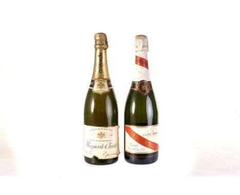 A collection of five vintage bottles of Champagne, including Piedmont Sec, Margerite Christel, and more (5) 