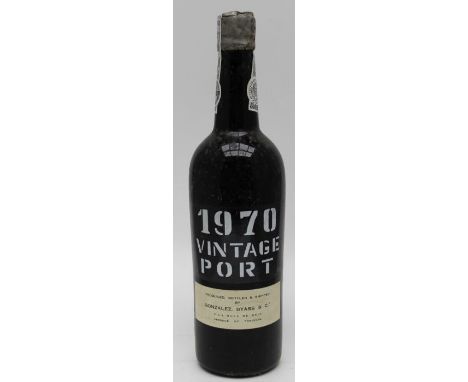 1970 Gonzales Byass Vintage Port, 1 bottle