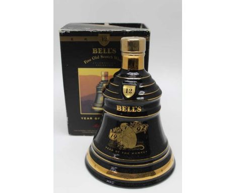 1992 Bells Decanter for Year of the Monkey (boxed), 1 bottle