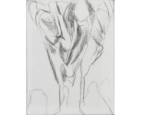 Graham Sutherland OM,&nbsp;British 1903-1980 -&nbsp;Tree Form, c.1970;&nbsp;pencil on paper, 15 x 11.5 cm (ARR)&nbsp;Provenan