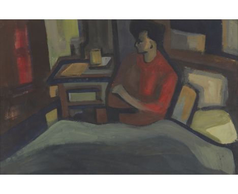 Georges Csato,&nbsp;Hungarian 1910-1983 -&nbsp;W73;&nbsp;gouache on paper, 30 x 24 cm (ARR)Provenance:Brian Sinfield, Oxfords