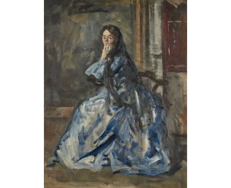 Philip Wilson Steer OM,&nbsp;British 1860-1942 -&nbsp;Miss Montgomery, c.1907-08;&nbsp;oil on canvas, 67.1 x 50.8 cm&nbsp;Pro