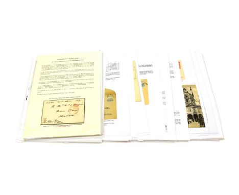 Postal History Of Barbados - A fascinating collection of Barbados postal history, mainly 19th century. Superbly presented wit