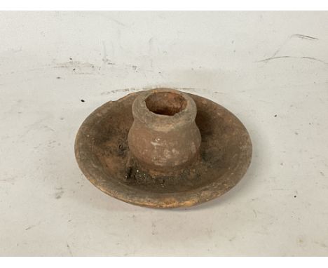 WW1 German Tunnel Candle Light Holder. Found in a caved in tunnel near Messiness Flanders, Belgium.