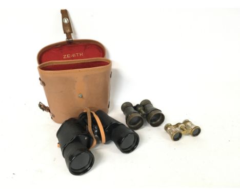 Binoculars &amp; opera glasses- Mother of Pearl, French