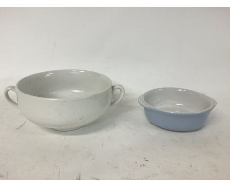 WW2 German Army 1941 Dated Soup Bowl + 3rd Reich butter dish dated 1938