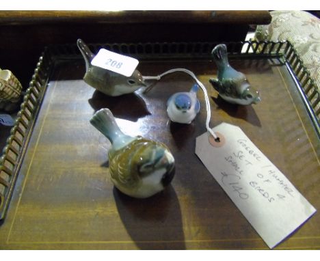 A Collection of Four Goebel/Hemmel Bird Figures.