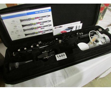 A Nuvo Clarinet in case