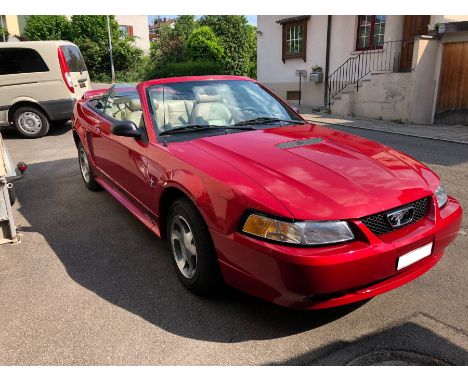 2000 Ford Mustang Cabriolet pre-owned by the famous American actor Richard Tiffany Gere. The car comes with a certificate sta