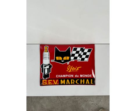 Ford Genuine Parts &amp; Service enamel sign. Reproduction. Dimensions (H x W x D): 40 x 50 x 1 cm. Condition: Excellent. Loc